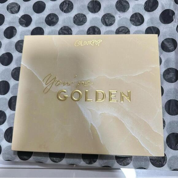 Colourpop Golden Makeup eyeshadow Palette - Picture 1 of 2